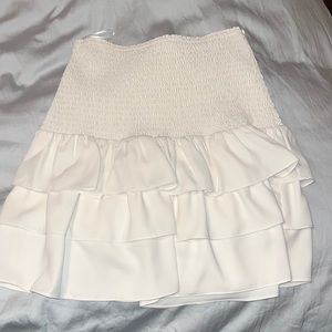 Amanda Uprichard White Mini Skirt